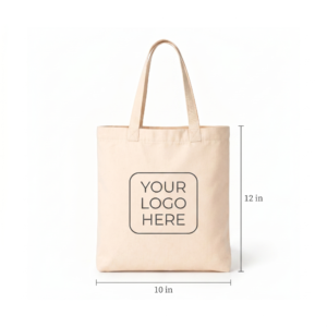 Custom 10×12 Inch Cotton Tote Bag