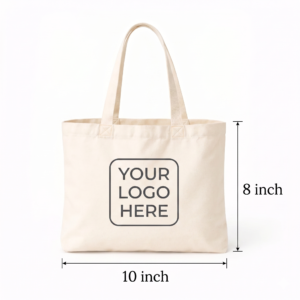 Custom 10×8 Inch Cotton Tote Bag