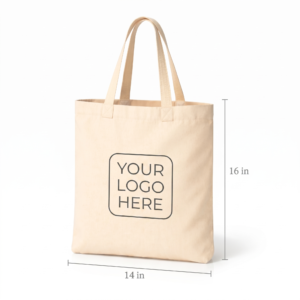 Custom 14×16 Inch Cotton Tote Bag