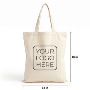 Custom 14×18 Inch Cotton Tote Bag