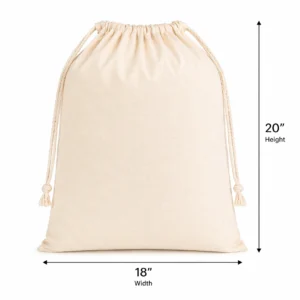 ecoborn 18 x 20 inch drstring bag