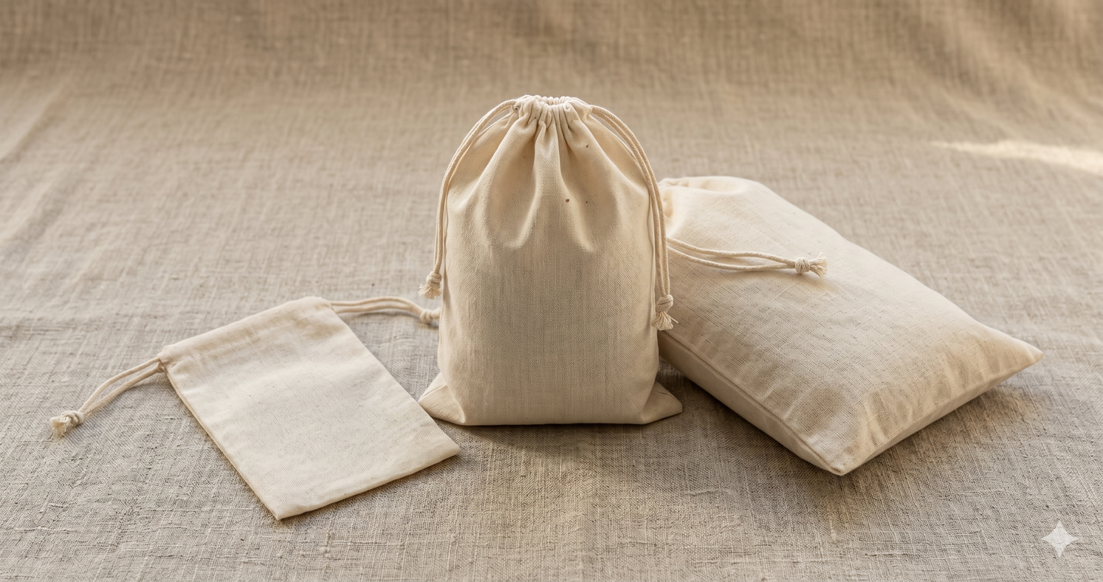 Cotton Drawstring / Dust Bags